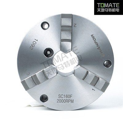 新款千岛高精度三爪卡盘加工中心四轴卡盘BSC-160SC-200SC-250现