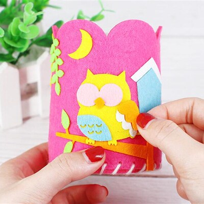 4Set Kids Educlational DIY Craft Tangram Block Kit Cute Crea