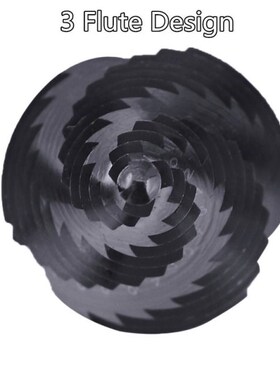 3 Flute Step Drill Bit TviAlN Coated HRC89 HSS-Co M35 Cobalt