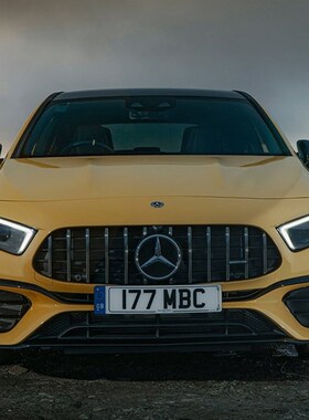 适用奔驰A级 W177 A180q A200 A220 2019+竖条AMG GT中网格栅改装