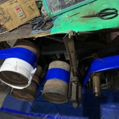 12寸涂塑蓝水带鱼塘抽水J泵农用灌溉加厚耐磨软管泥浆 6寸7