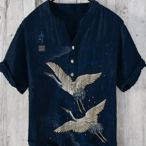 3D digital printed beach polo shirt 3D数码印花宽松沙滩POLO衫