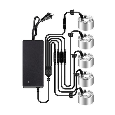 拖雾化器头灯水族假山水池水景喷雾鱼P池雾气起雾器水雾器