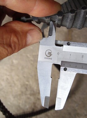 555L 双面齿皮带 宽度1寸  25QMM  148齿