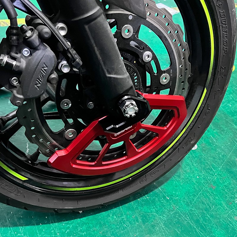 适用川崎Z400 hZ500 Z650/RS Z900/RS Z1000 ZH2改装件 刹车盘护