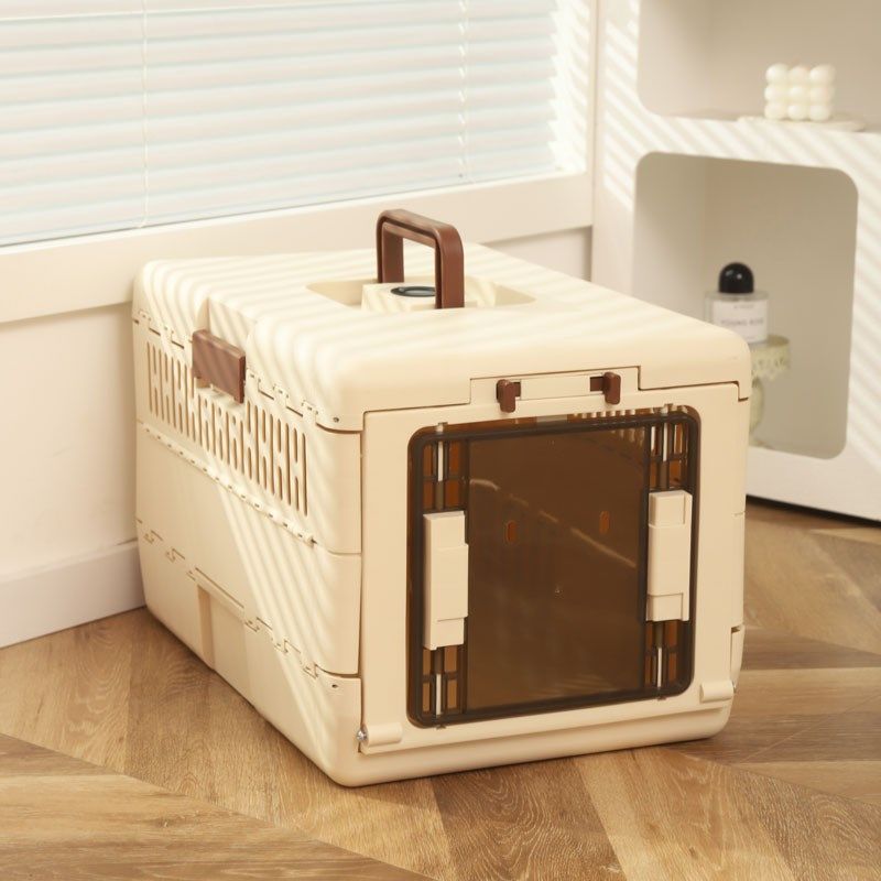 宠物航空箱可折叠猫咪专用外出便携猫包狗狗M车载狗笼托运箱小型,宠物/宠物食品及用品,航空箱,淘宝优惠券,粉丝福利购,淘宝优惠卷