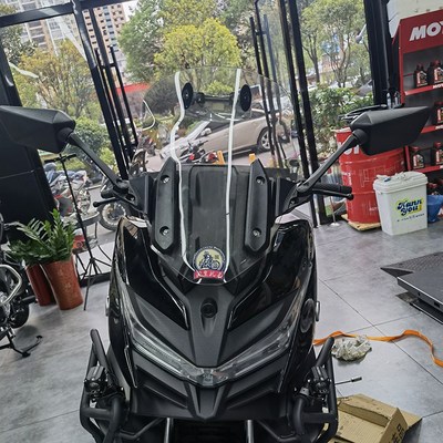 适用无极350 SR4 MAX改装后视镜G前移防炫目倒车镜反光镜前移支架