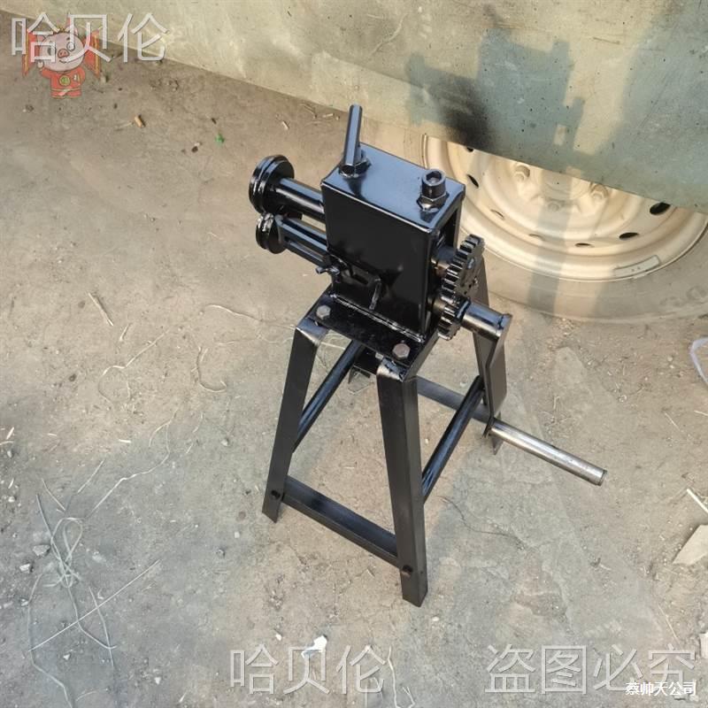 铁皮压边机手摇压筋机 手动卷圆机 压边机管道保温设备铝皮起线机
