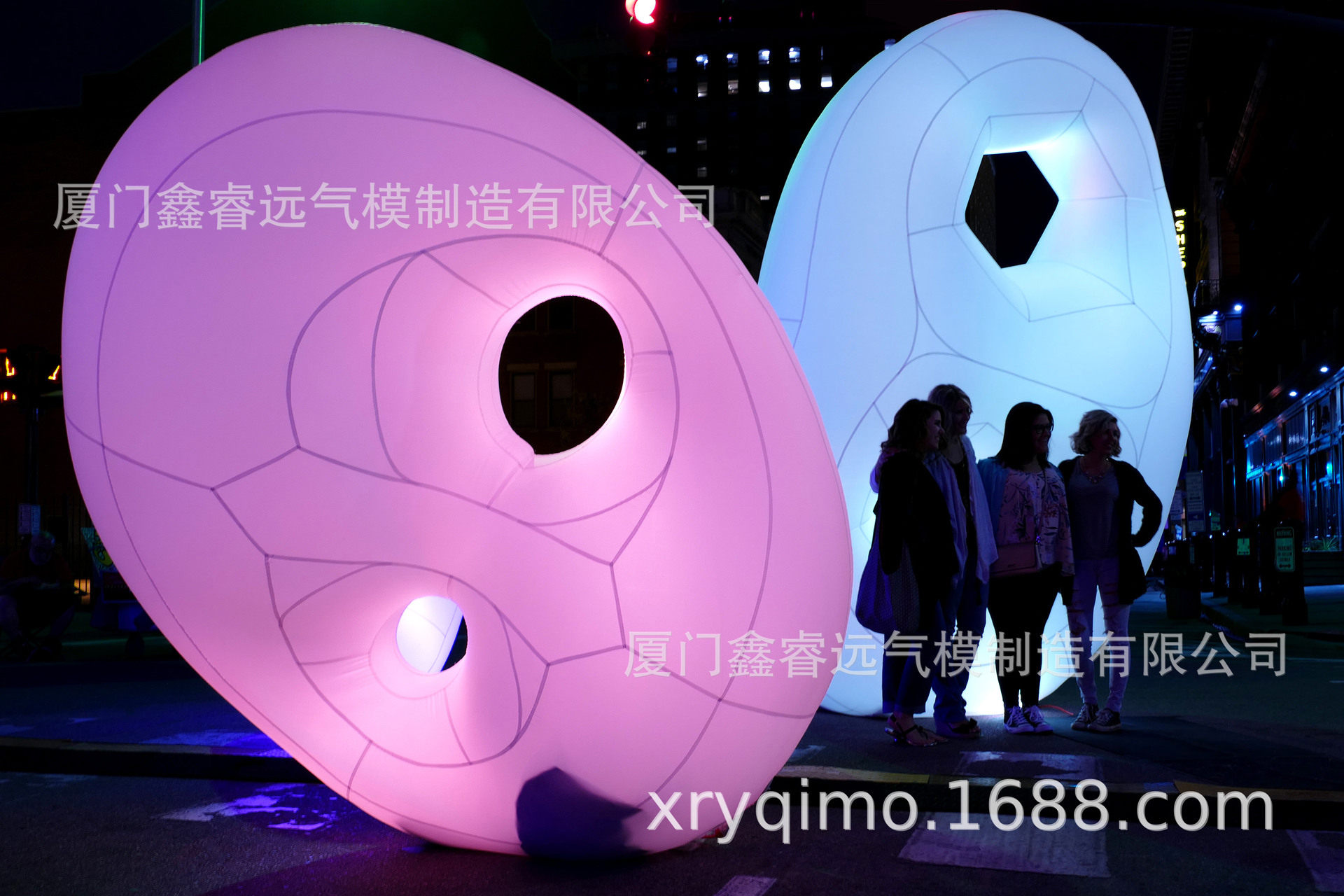 户外美陈广告充气气模