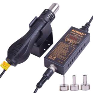 便携式热风枪8858恒温可调数显拆焊台工具拔焊枪吹焊枪焊锡