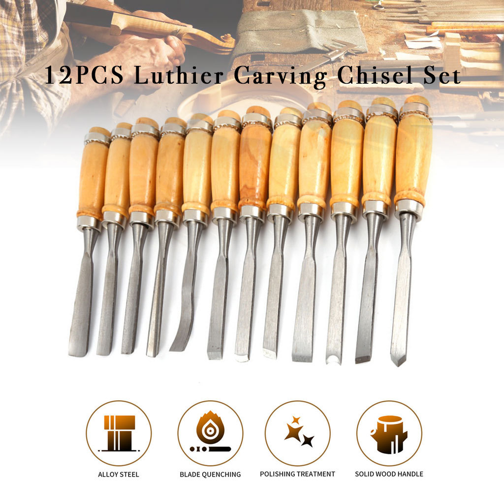 提琴制琴木工刀12件套