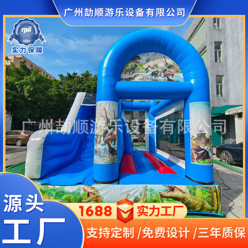 供应外贸出口公主充气蹦床充气跳跳床充气滑梯蹦床充气城堡