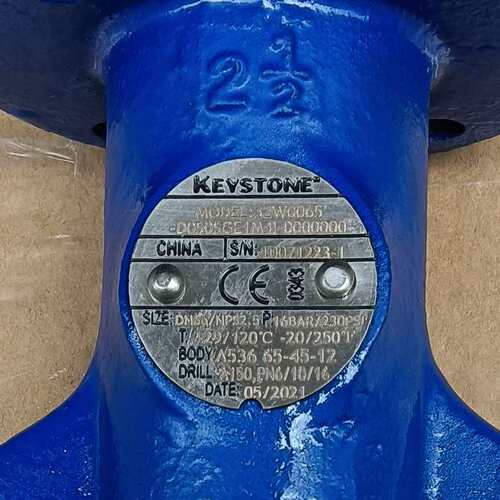 KEYSTONE阀门KEY 32W0150-D0S0SGE1M4I-0000蝶阀
