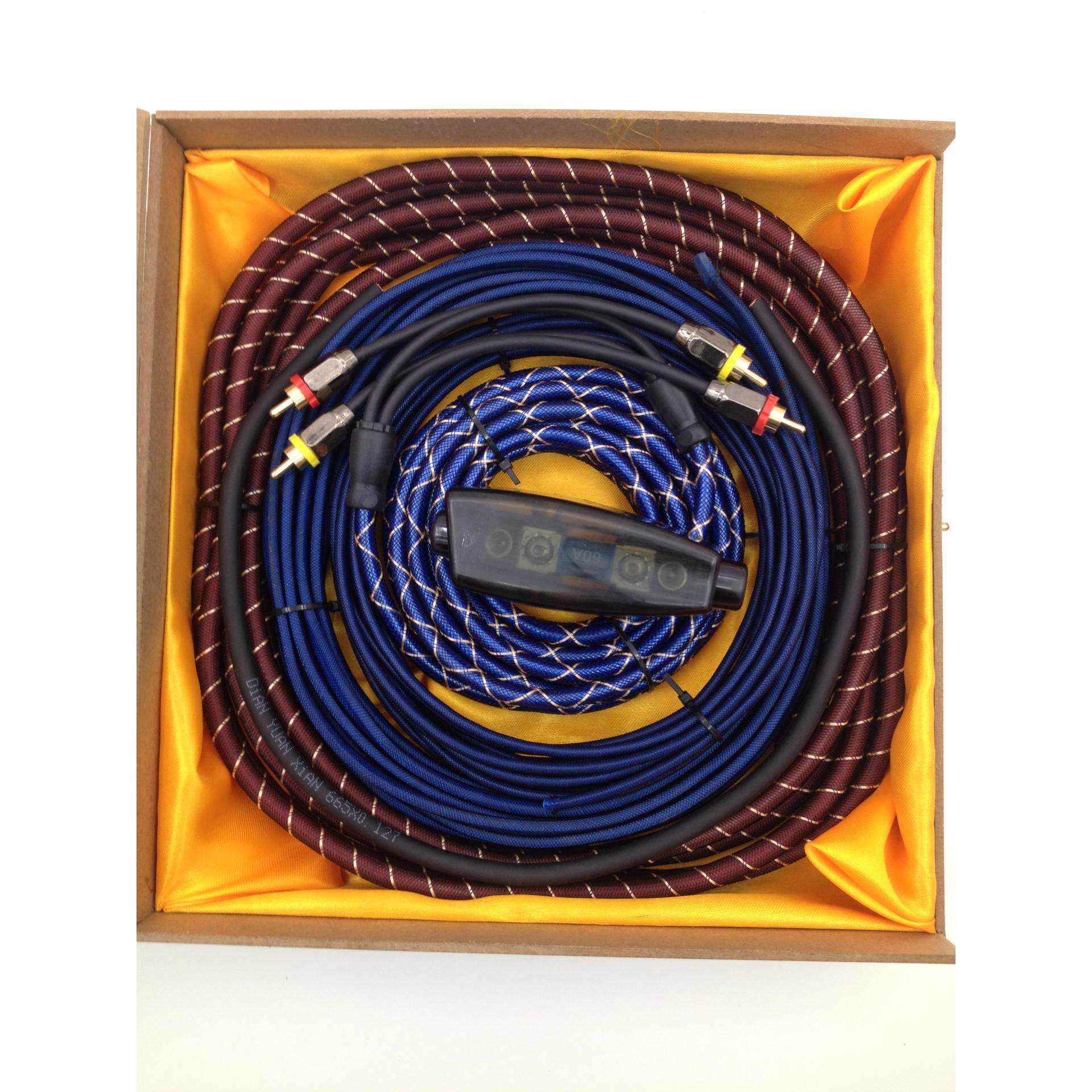 发烧8GA纯铜套线音响改装低音炮套线功放套线电源线纯铜