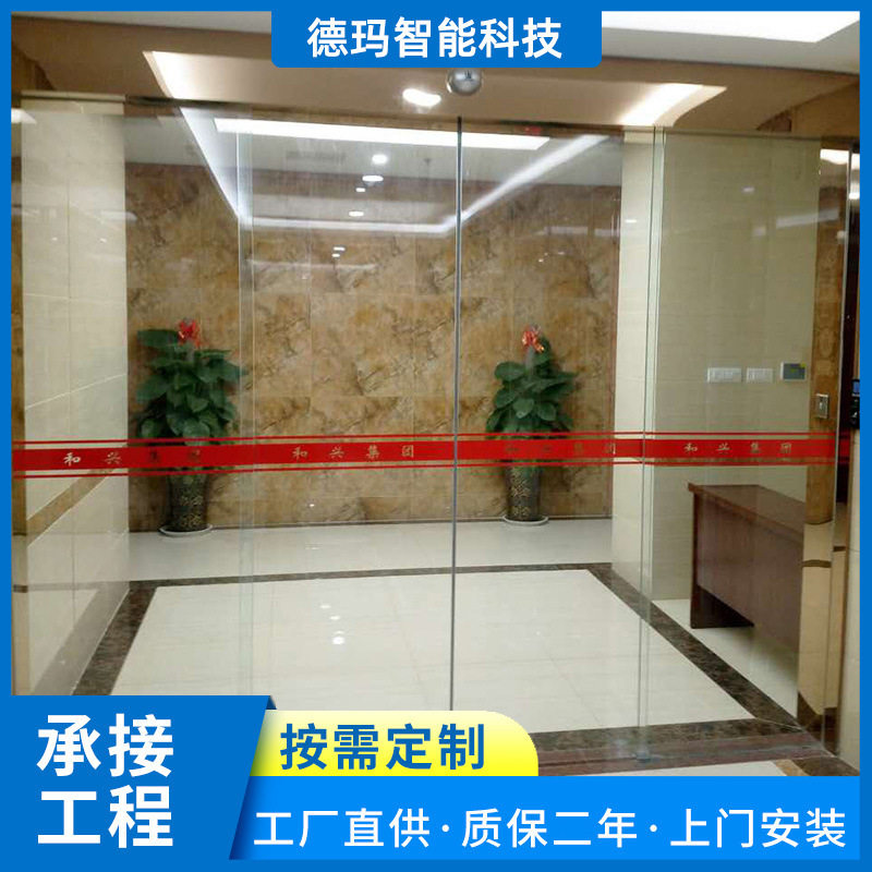广州平移感应门厂家 海珠公司玻璃门厂家 荔湾有框玻璃门厂家