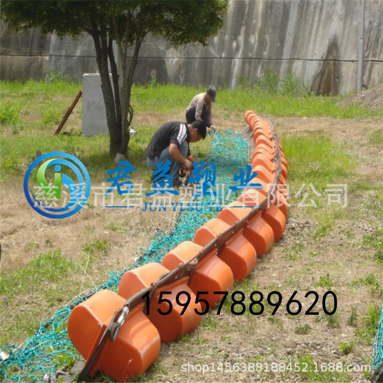 海上夹油管塑料浮体河道吸泥管道浮桶型号参数