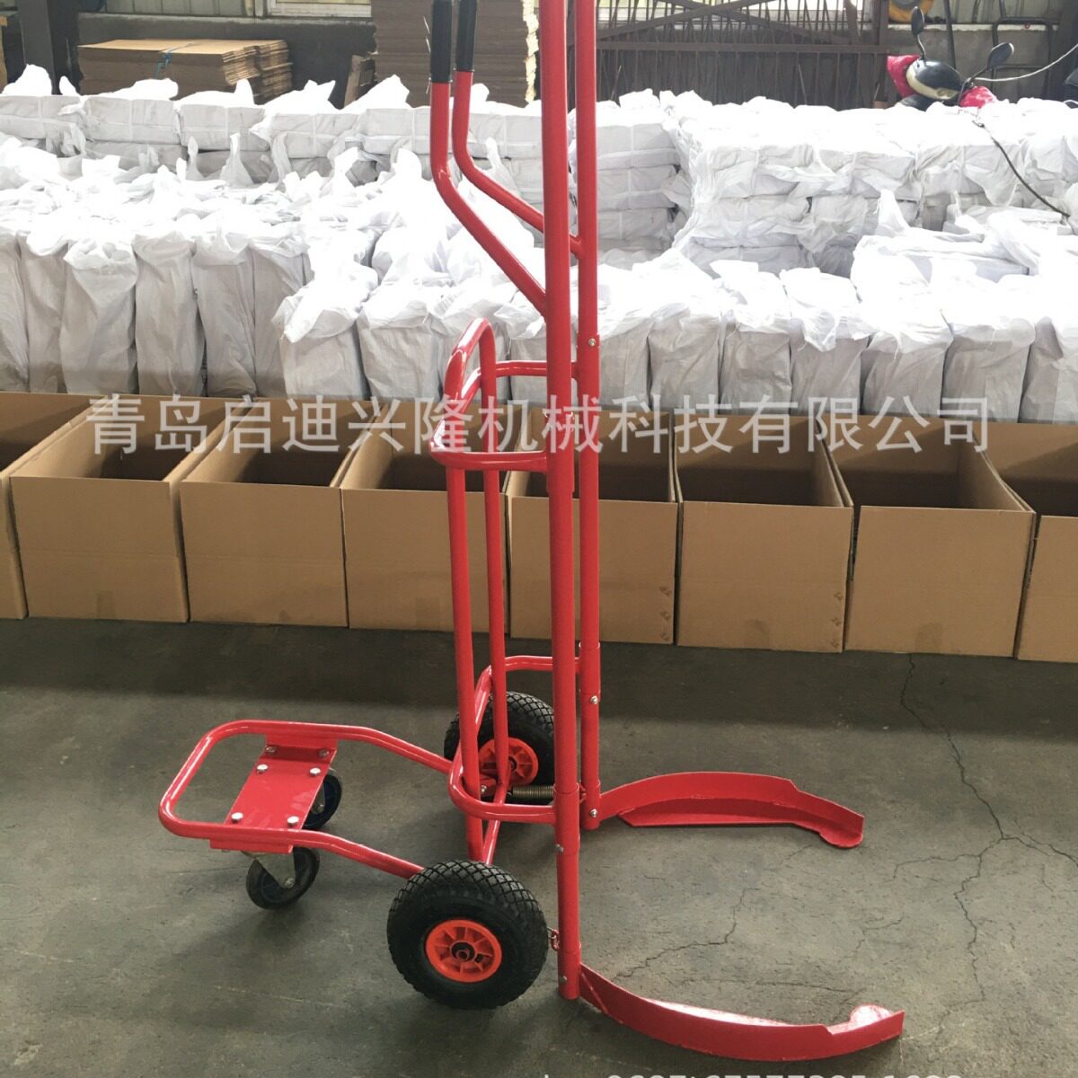 角铁老虎车折叠手推车拉货车拖车双轮小推车仓库搬运车两轮手推车