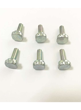 DIN464梅花平头台阶螺钉 8.8级三价彩锌96H   M6*16