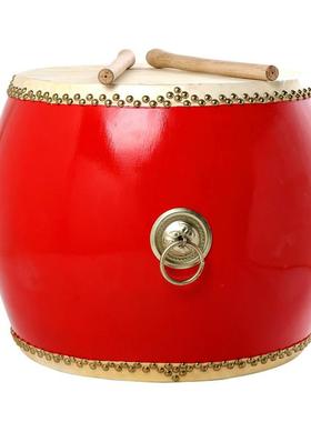 金果乐器14寸大堂鼓战鼓红鼓大堂鼓学校乐队