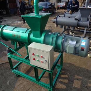 德安县粪便固液分离机粪便挤水压杆机动物粪便干湿分离机