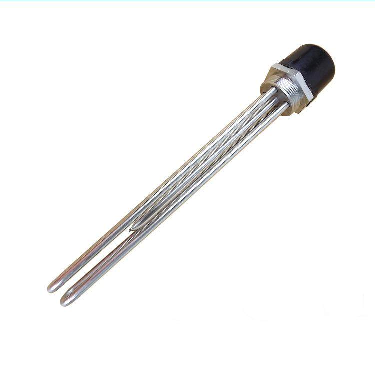 DN40螺纹电热管加热模温机法兰加热管导热油316L无缝发热管热卖