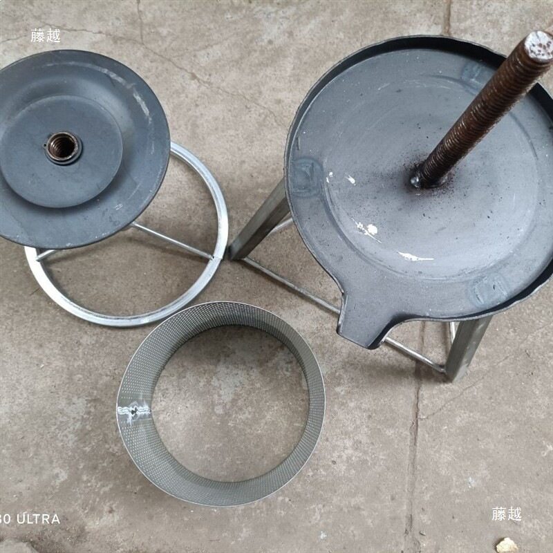 不锈钢榨油机家用小型猪油渣脂渣压饼机压油机手动辣椒油压榨机