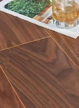 VSPC实木微晶石实木贴皮 实木面层 防潮 阻燃wpc地板耐磨防水木纹