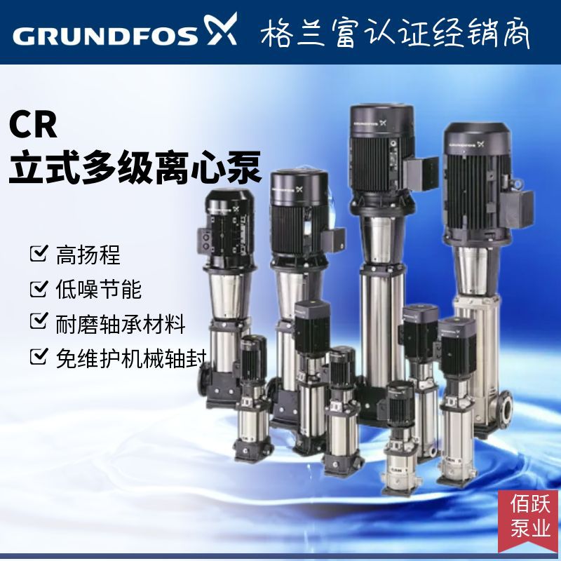 格兰富不锈钢多级高压循环水泵