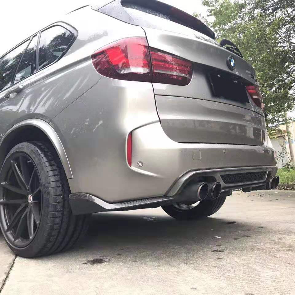 适用于 宝马新X5M X6M F15 F16碳纤维后唇后扰流改装大包围