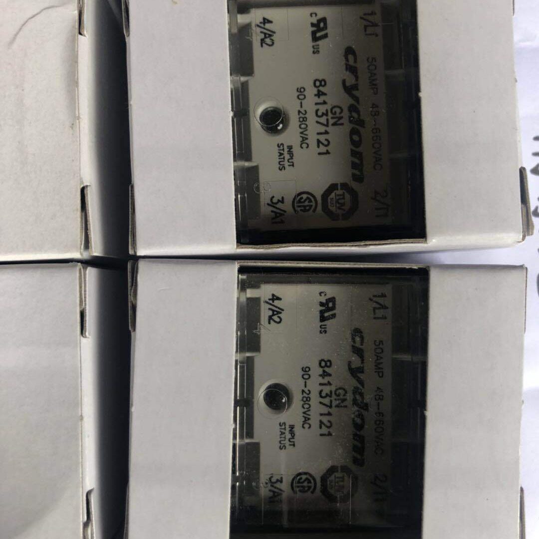 Crydom快达三相固态继电器GN84137121-220VAC-负载90-480VAC-50A