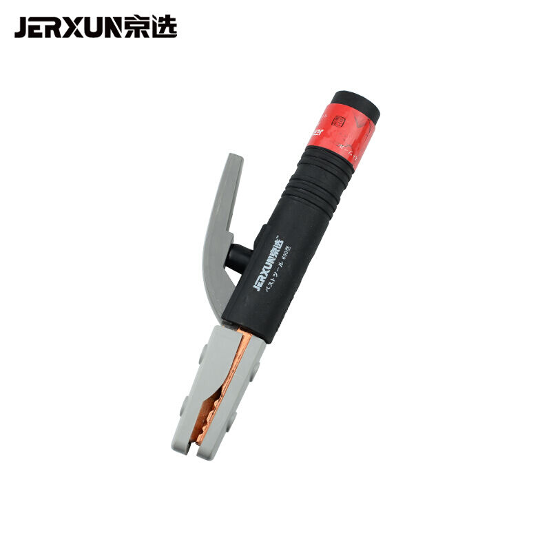 京选（JERXUN）电焊钳纯铜不烫手电焊把工业级一体电焊夹小型防砸