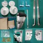 伸缩篷配件遮阳棚安装 板手摇雨蓬支架 板雨棚布面伸缩手臂安装