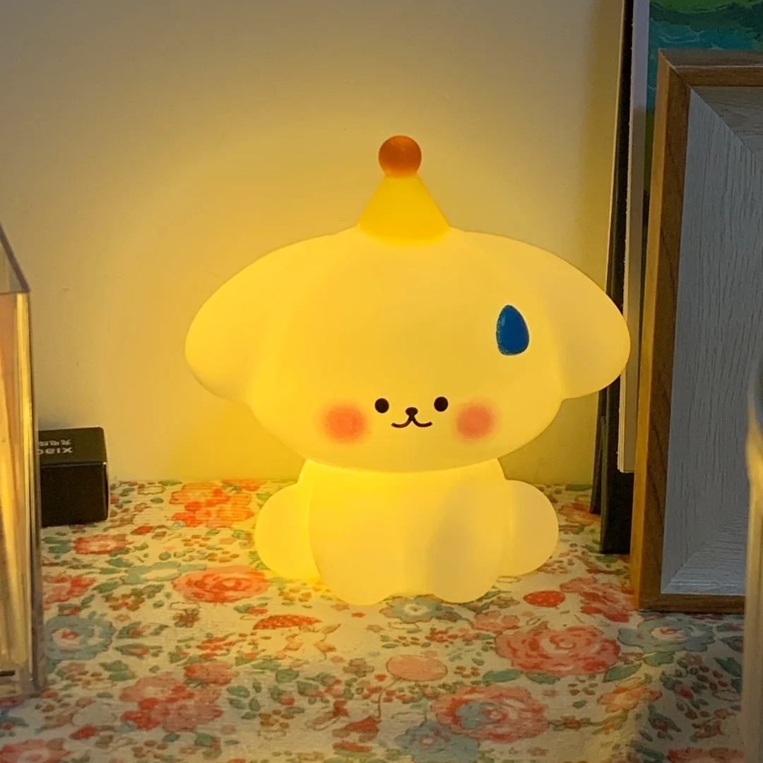 卧室床头围巾小狗原创款照明灯