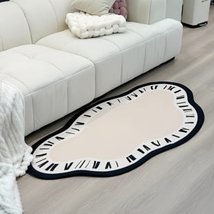 客厅地毯大面积室内茶几毯卧室床边毯出租房专用异形防滑耐脏地垫