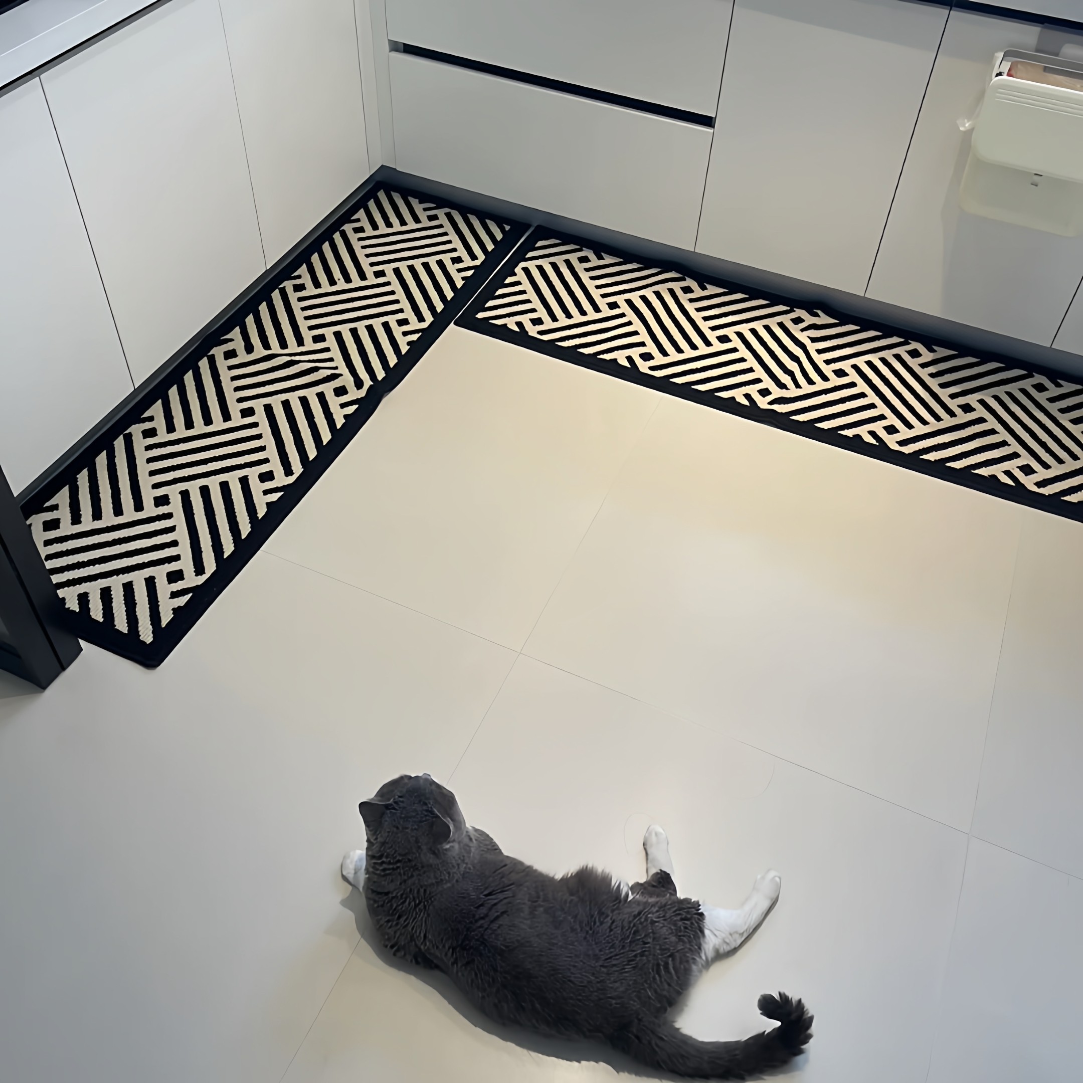 亚马逊厨房地垫吸水防油脚垫家用可机洗长条地毯耐脏防滑防摔垫子,居家布艺,厨房地垫,淘宝优惠券,粉丝福利购,淘宝优惠卷