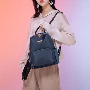 纯色简约时尚 新款 外贸女包女式 bags潮流韩版 牛津布女士双肩包工厂