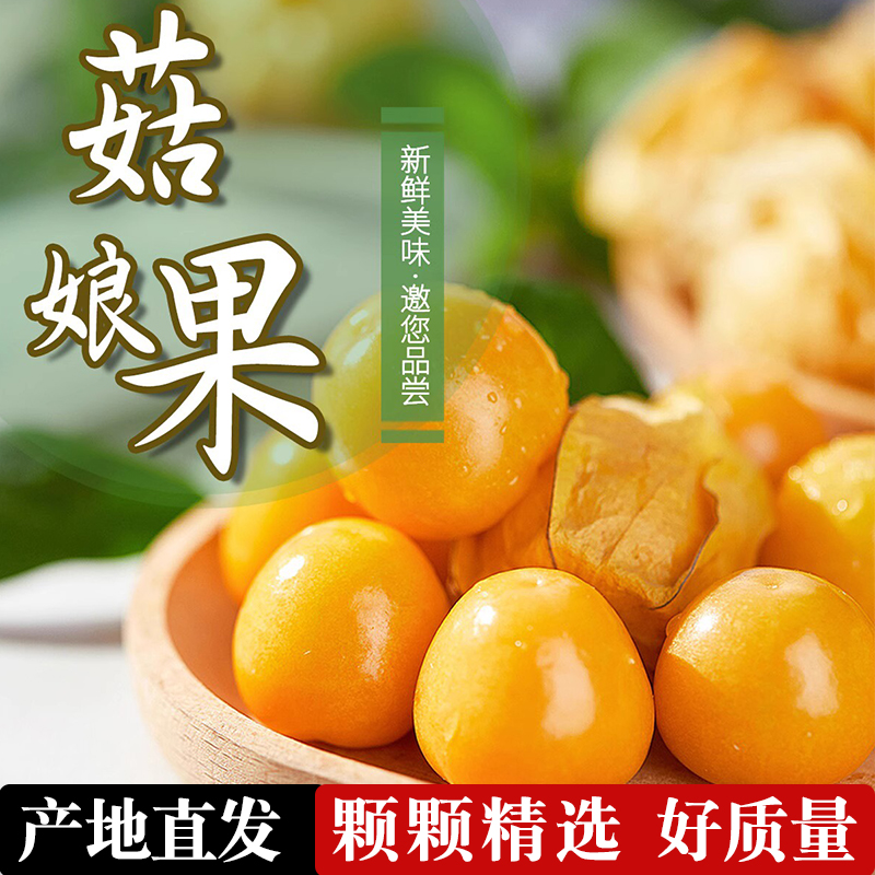 新鲜云南姑娘果现摘当季小金豆