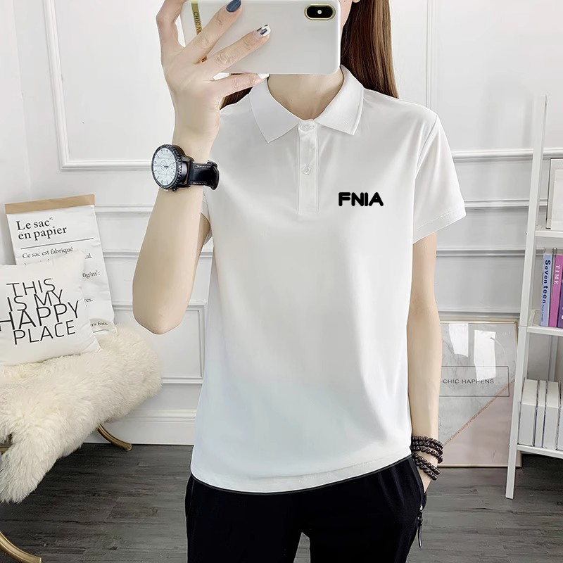 菲乐官方旗舰店正品纯棉polo衫女