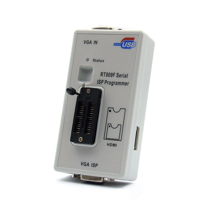 RT809F主板液晶高速USB编程器BIOS烧录器 智能S读写程序 11件套