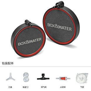 博特鱼缸c氧气泵气泡石养鱼增养泵气盘石静音气泡头氧气石纳米