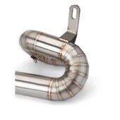 摩托车凯旋Street Triple765小G青蛙改装 排气管不锈钢回旋中段直