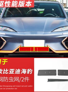 适用于比亚迪海豹 06防虫网水箱保护中网改装DMR-i防尘网罩挡杨棉