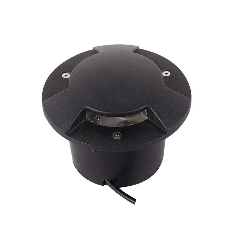 地埋灯投光灯三透光 p四透光地埋投光灯防水led埋地灯9w七彩