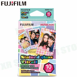 Fujifilm Instax Mini 11 8 9 Film stainKed glass vitrail Fuji