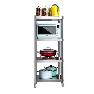 冰箱旁边的夹缝置物架转角缝隙收A纳柜厨房窄缝不锈钢落地墙角架