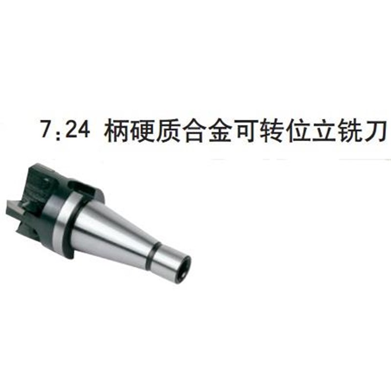 征宙 机床附件 7:2r4硬质合金可转位立铣刀ISO40  3