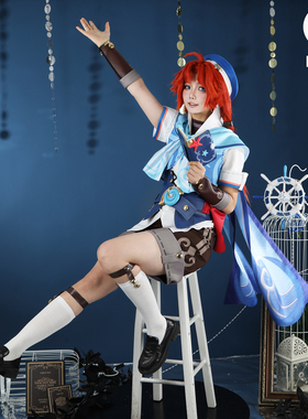 凹兔漫现货王者荣耀桑启cos服cosplay海盐诗旅cos桑启海盐赛季皮