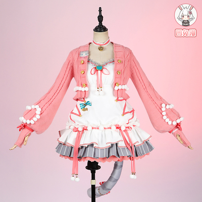 凹兔漫 现货 lovelivecos服东条希折耳猫二次元全套cosplay猫咪希