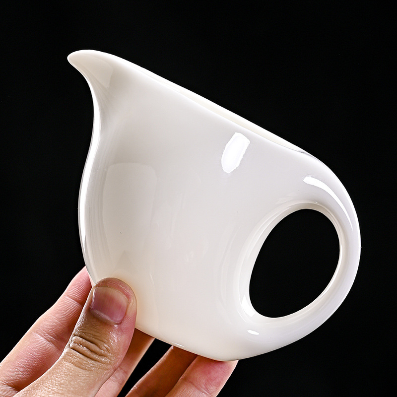 家用青瓷陶瓷茶具公道杯茶漏套装一体分茶器公杯分茶杯公道壶过滤