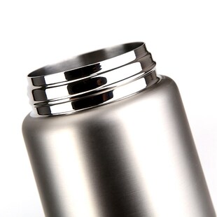 肖邦真空休闲杯不l锈钢便携拎手杯容量290毫升大口径保温杯耐高温